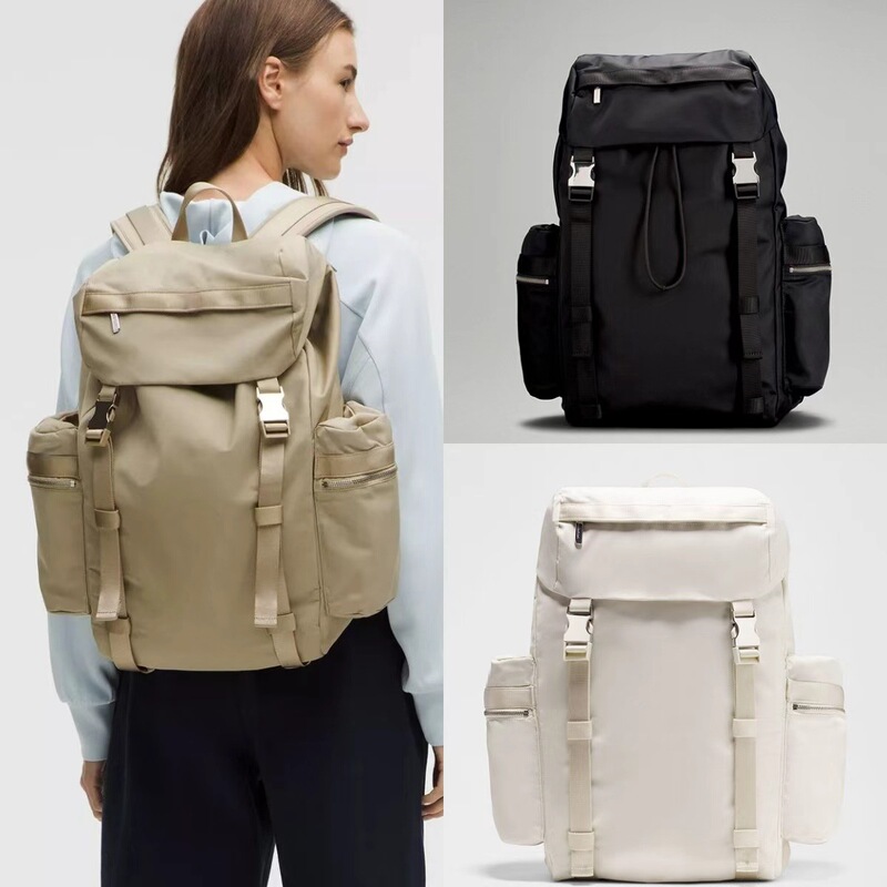 Lulu Backpack 14L Explosive Pack Student Large Capacity Outdoor Sports Mountaineering Backpack School Bag Lululemon Bag