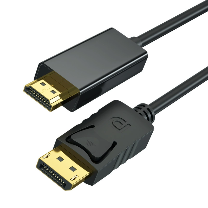 [DP к HDMI кабель 1.8м 4K高清 адаптер для ПК дисплей连接线 переход DP to HDMI]