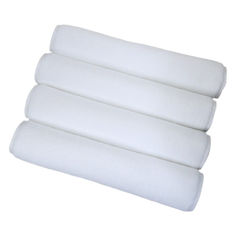 Hotel towel wholesale Factory Hotel foot bath white face towel absorbent cotton beauty salon hotel white towel