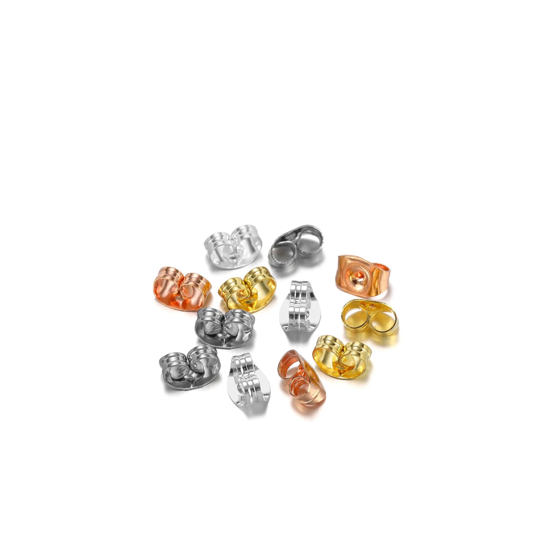 Plating Design 1 Piece 4.5*6mm 304 Stainless Steel Solid Color Earplug
