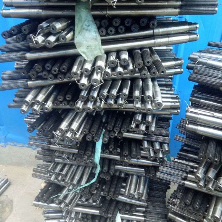 Electric Tricycle Rear Axle Half Shaft Rear Axle Tricycle Rear Axle 16 Teeth 18 Teeth Transmission Suitable for 6205 Bearings