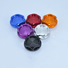 Car modification JS RACING oil cap multi-color metal engine oil filler port oil cap other