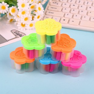 Ultra-Light Clay Kidsren's Educational 12-Color Plasticine Primary School Students Handmade DIY Colored Clay Plasticine Wholesale