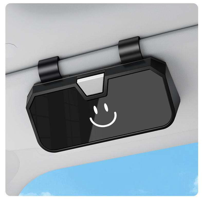 Car Glasses Case, Car Glasses Clip, Bill Holder, Multifunctional Magnetic Sun Visor Sunglasses Case, Car Eye Clip