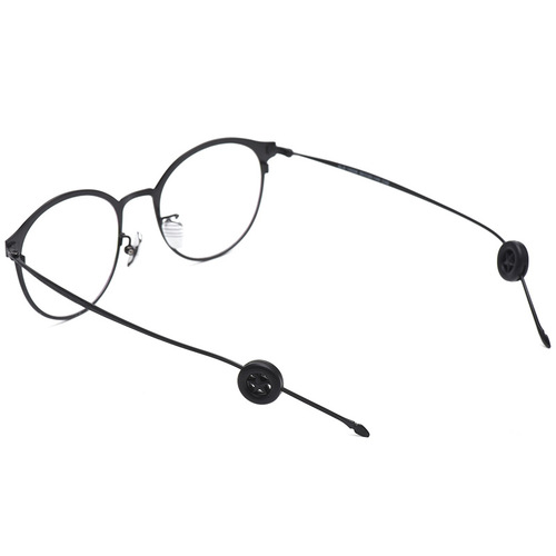 Glasses anti-slip cover silicone anti-slip fixed ear hook foot cover eye frame bracket accessories anti-fall round hook wholesale