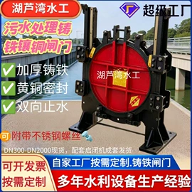 闸阀;污泥处理设备;启闭机