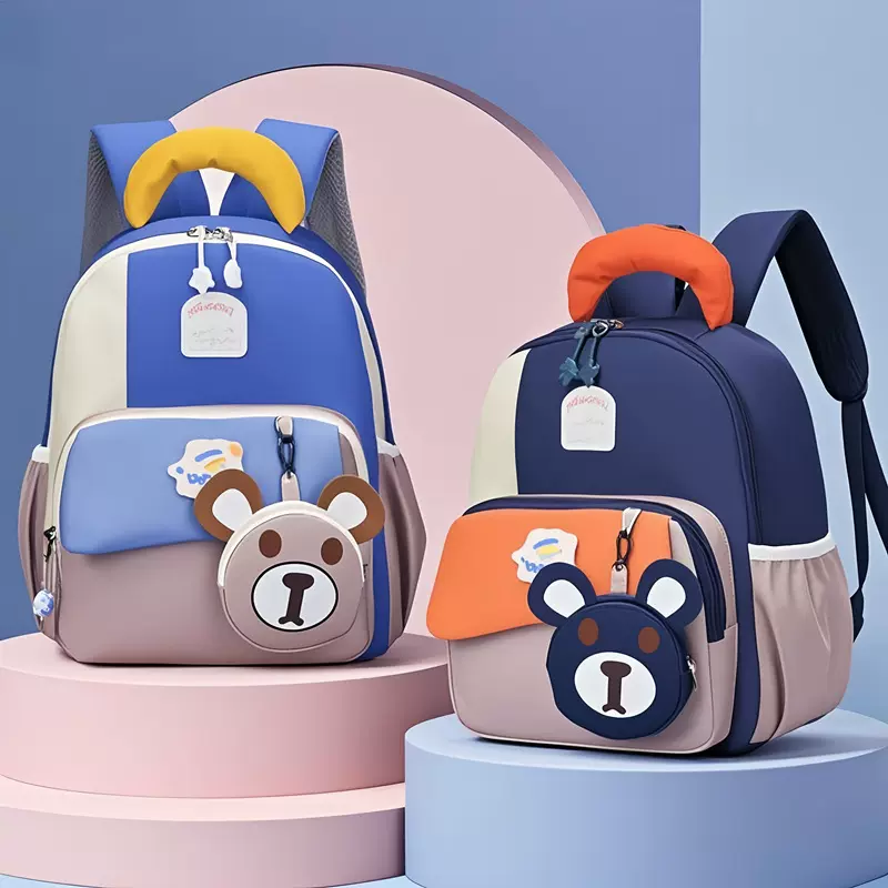 韩版新款儿童书包女孩超轻3-4-6岁宝宝背包幼儿园大中小班双肩包