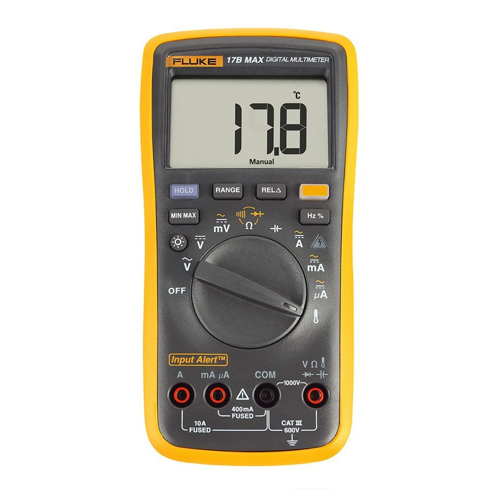 Цифровой мультиметр Fluke 17B MAX-02 с специальными измерительными щупами TL31