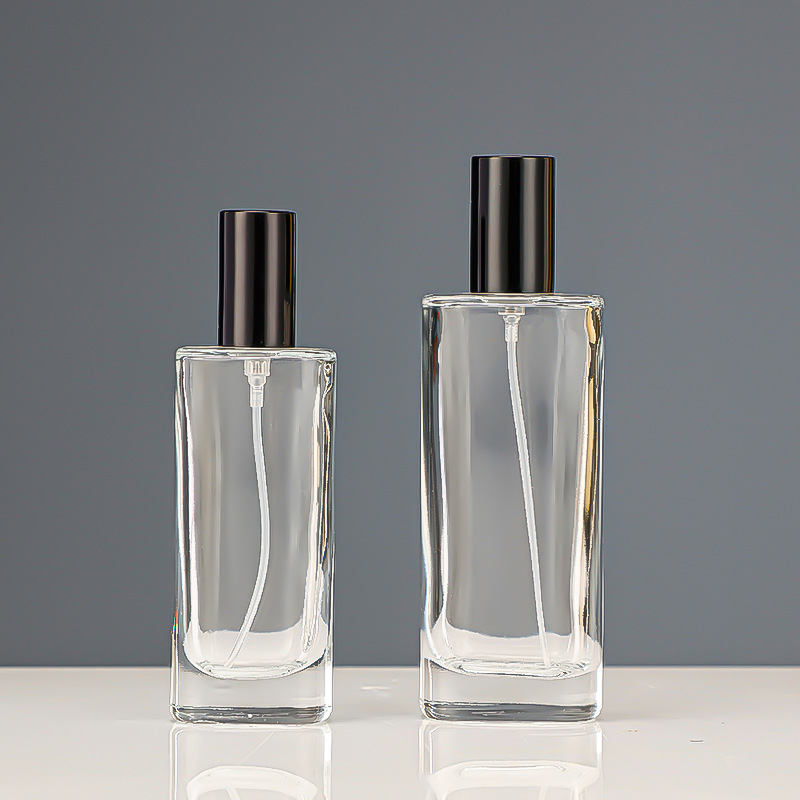 香水瓶透明玻璃分装小样瓶30ml50ml100ml喷雾瓶化妆品瓶香水空瓶