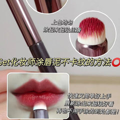 Round Head Lip Brush Multifunction Lipstick Brush Blush Brush Lip Contour Brush Professional Concealer Brush Portable Makeup Brush