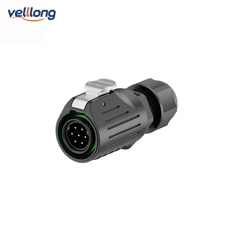 IP68 waterproof power socket connector EW-LP16 panel plastic 2/3/4/5/7/8/9 aviation plug