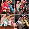 Silica gel doll, cartoon keychain, cute transport, backpack for beloved, pendant, Birthday gift, wholesale