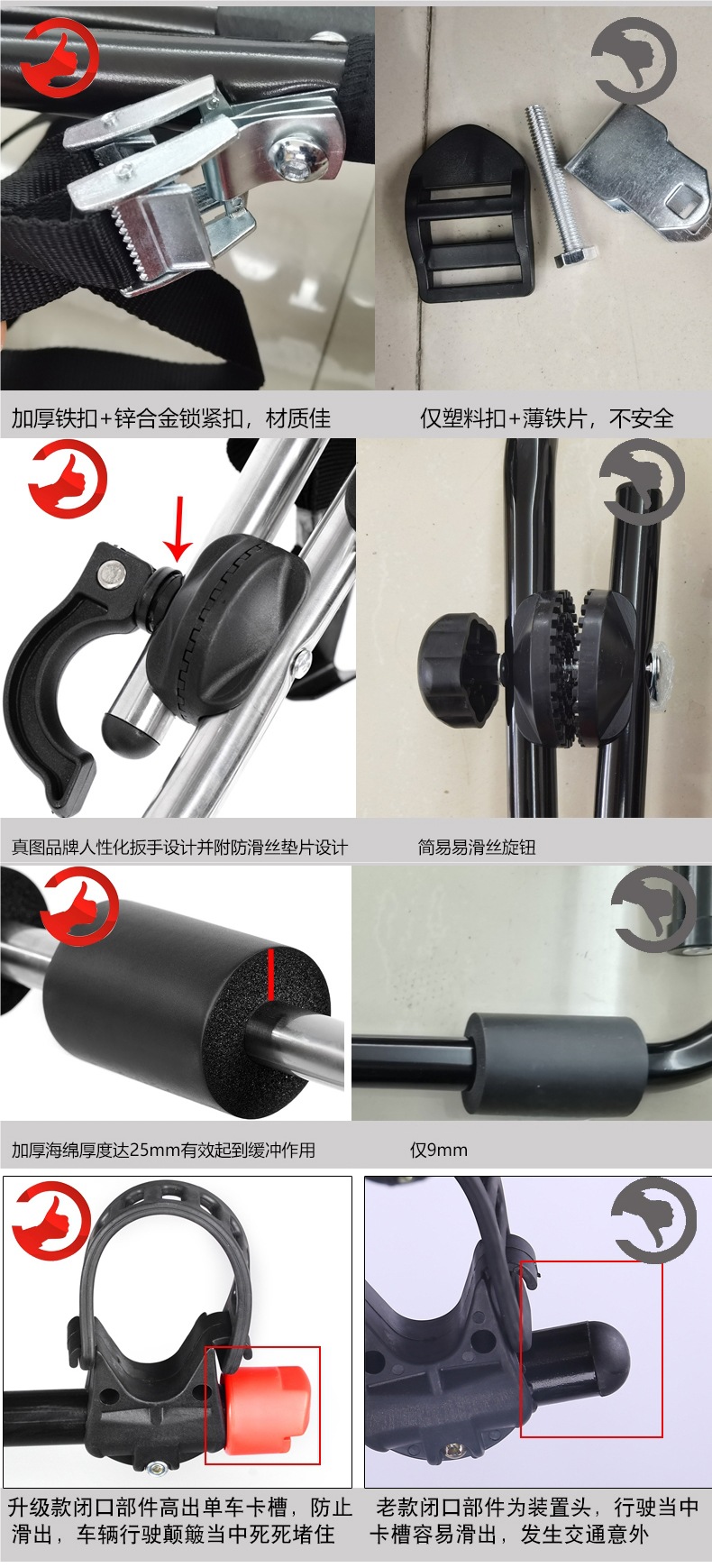 Real Picture Car Bicycle Rack Vehicle-Mounted Rear Rack Suv Rear Tail Rack Rear-Mounted Rear Support Trailer Suspension