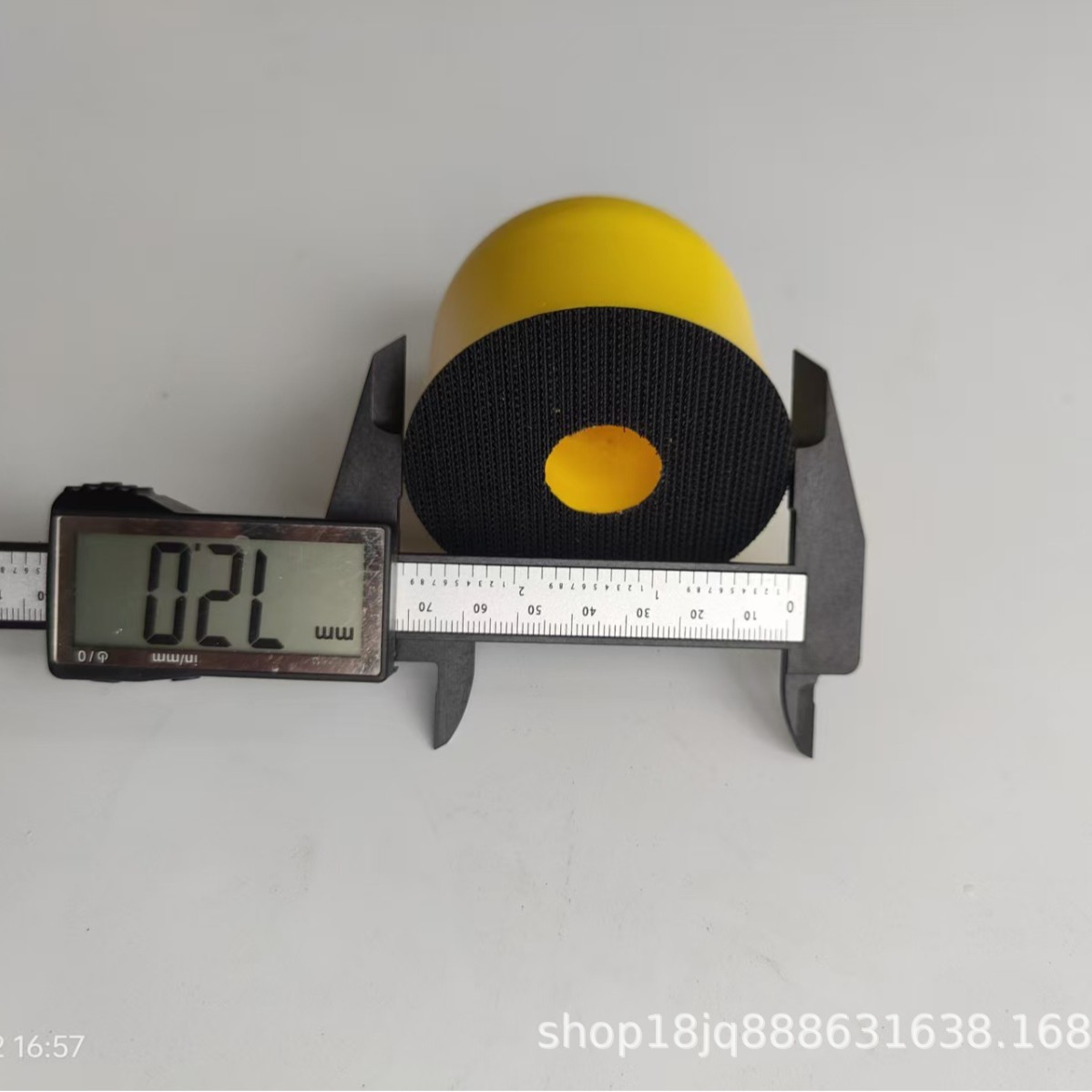 量大优惠 3寸圆形手磨盘砂纸手磨盘帽形手磨粘扣盘汽车打磨