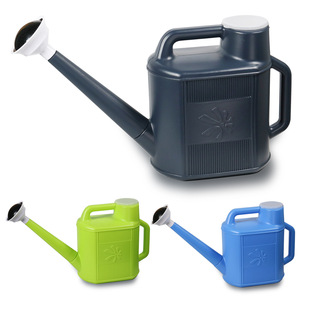 Gardening Watering Can with Large Spout, Portable Long Spout Watering Can, Large Capacity Vegetable Garden Watering Can 10L with Detachable Lid