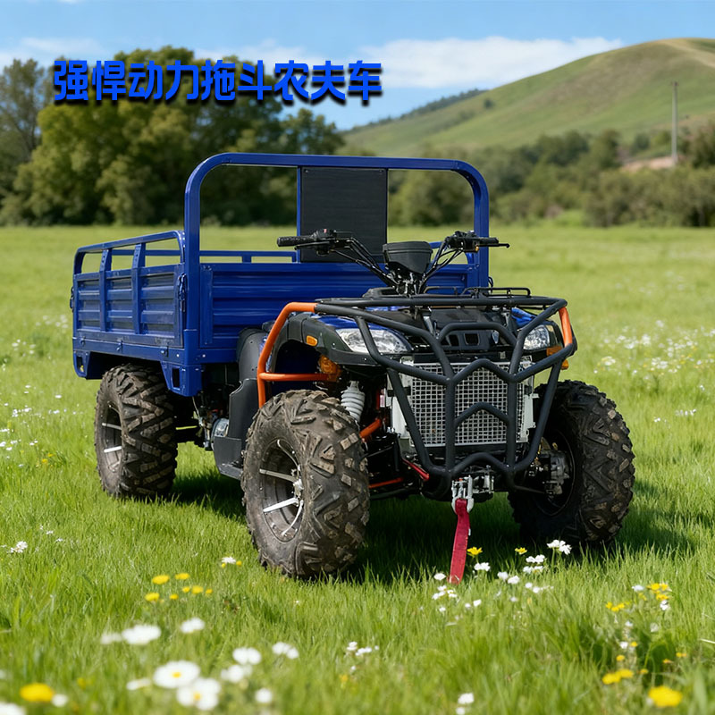 全地形车atv350四轮摩托车ATV地越野四驱沙滩车农夫atv农用车带斗