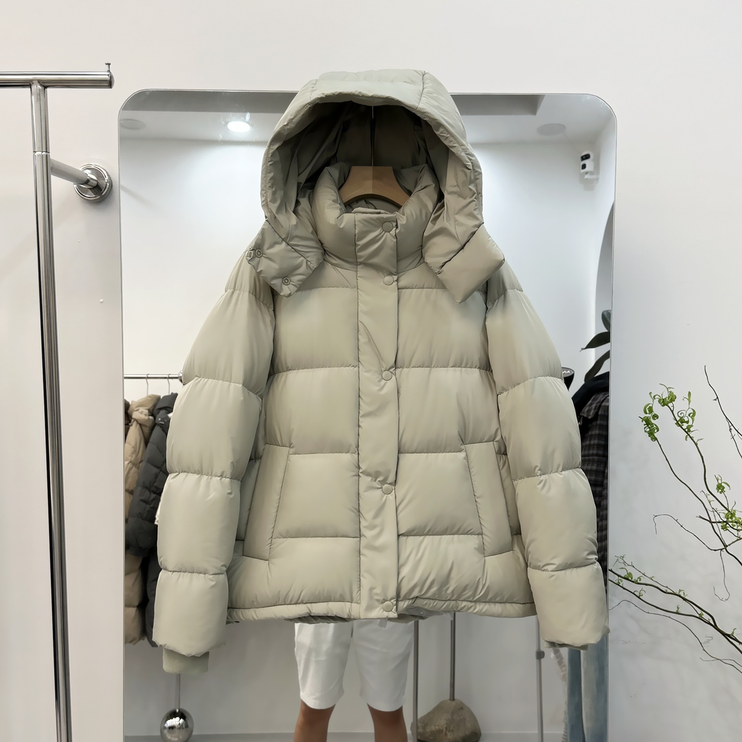 린넨컬러 + 업그레이드된 95 화이트덕다운