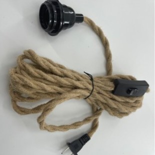 Edison Antique E26 Screw Lamp Cap Bar Teahouse Retro Lamp Cap Lighting Twist Hanging Wire Lamp Cap