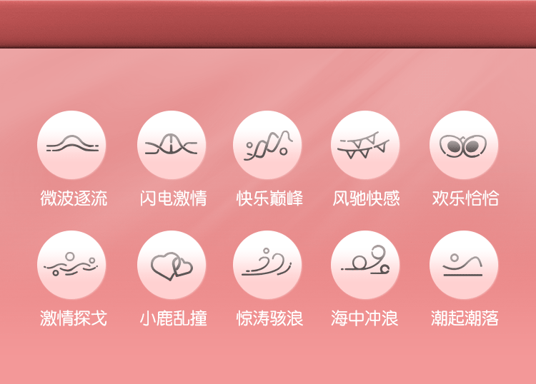 Antelope Five-Finger Vibrator Pink Silicone Wearable Egg with Variable-Frequency Vibration — detail image 5