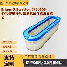Briggs & Stratton 399806S 491519草坪机 割草机空气滤清器滤芯