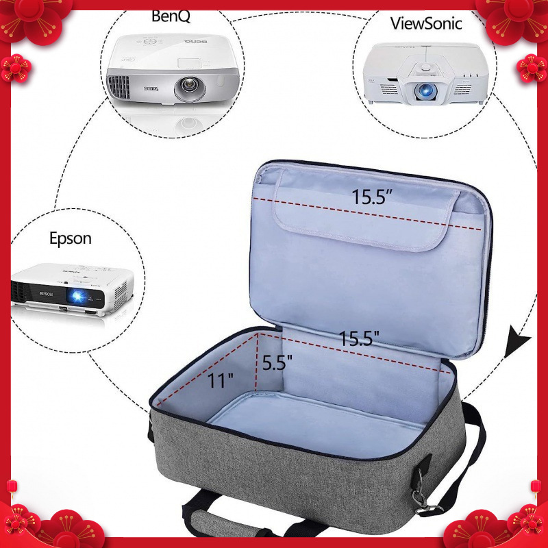 프로젝터 가방 다기능 도구 가방 홈 프로젝터 핸드백 무료 배송