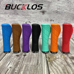 BUCKLOS Bicycle Meatball Handlebar Cover Rubber Riding Grip Handle M3 Lock Ring Screw Lockable Grip Anti-Slip Shock Absorbing
