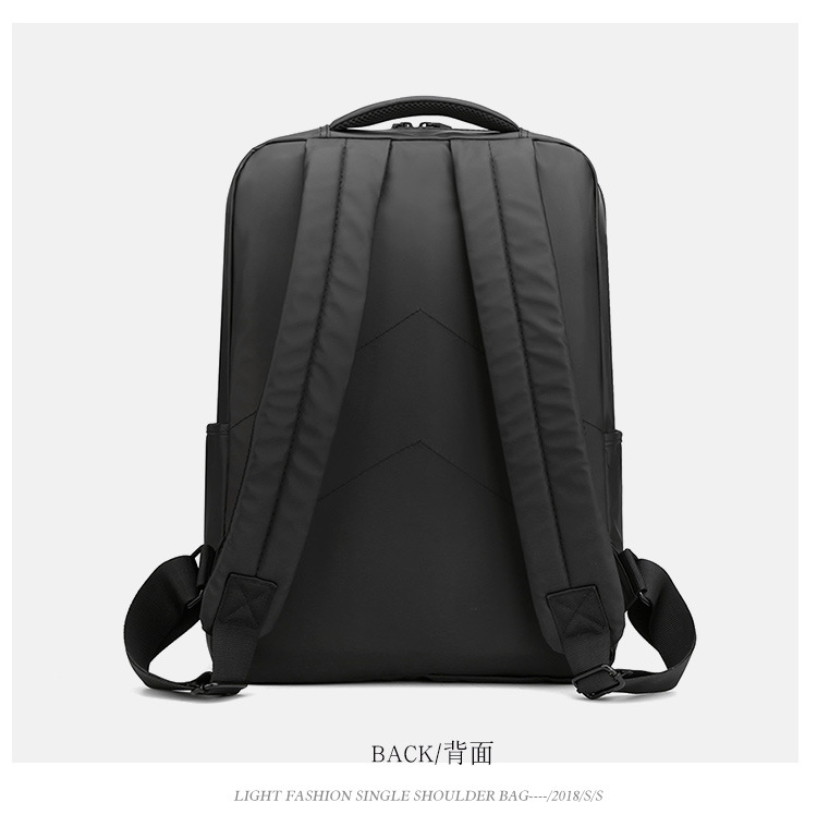 New men's backpack, multi-functional business waterproof computer bag, simple outdoor travel, large-capacity backpack undefined