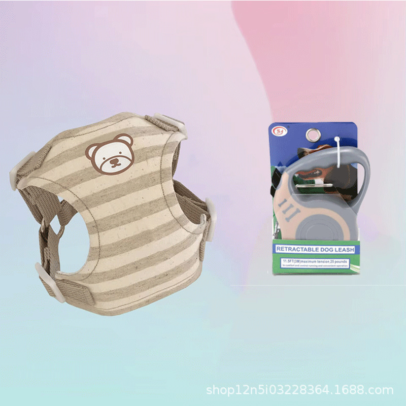 곰 줄무늬 가슴 + 5m 개의 텔레스코픽 견인 로프