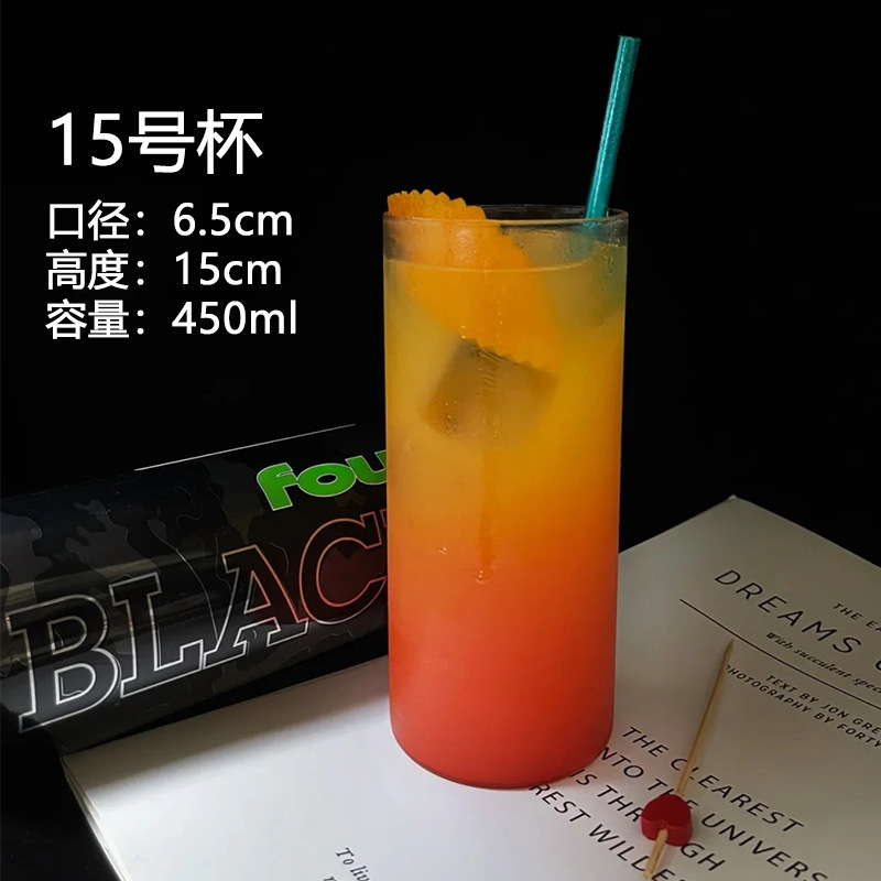 Tazas de cóctel creativas Tazas de vidrio de pie alto Tazas de bar personales Tazas de vino Tazas de champán Tazas de mojito martini