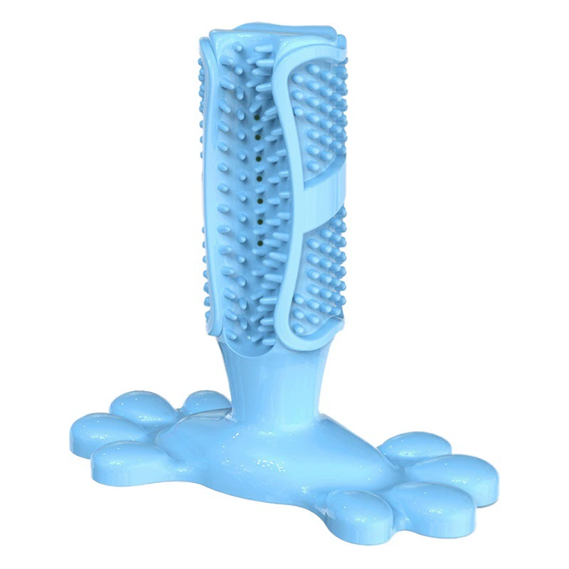Товары для домашних животных Amazon Dog Зубная щетка Стержень для чистки молярных зубов собаки Сливная кормушка Устойчивые к укусам игрушки