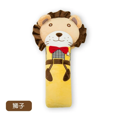 Sleeping Pillow Car Anti-Strangle Neck – Seat belt shoulder pad - lion-large