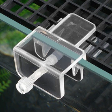 Кронштейн сетки для защиты от прыжков для аквариума может быть закреплен, прозрачный кронштейн, опорная полка, крышка аквариума, акриловый кронштейн