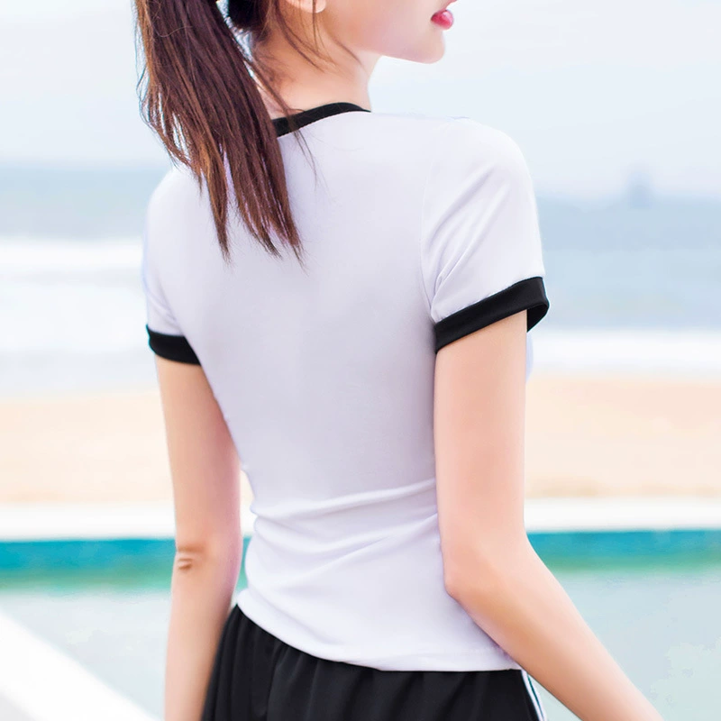 Sports swimwear, high-quality style, slim fit