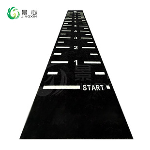 Gym Functional Patterned Turf with Scale for Agility Training, Custom Patterned Flooring for Personal Training Areas, Direct from the Source Factory