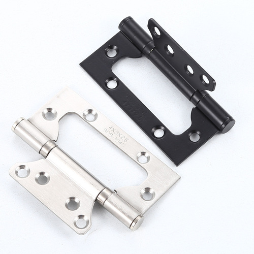 Stainless steel child and parent hinges 4-inch 2.5 wood door cabinet hinges door and window hardware silent smooth damping hinges wholesale