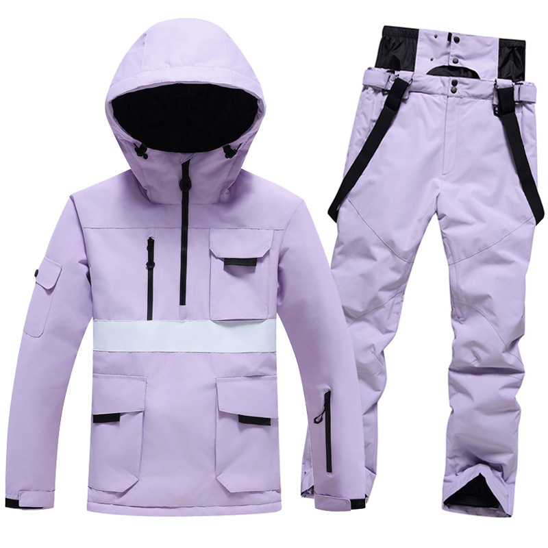 Ski Suit Winter Special Price Professional Ski Suit Sweatshirt Suit Men and Women Single Board Windproof Couple Single and Double Board