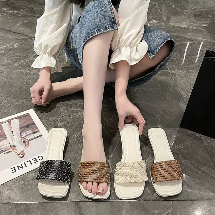 Slippers, footwear, beach slide, plus size, Korean style, wholesale