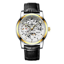 WOJTEK抖音直播全自动机械表时尚商务爆款防水机械手表男表批发