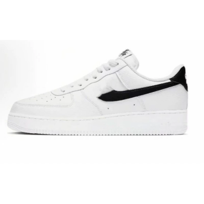 Найк Air Force 1 Пшенично-белые кроссовки для мужчин и женщин - стильная, универсальная и комфортная обувь