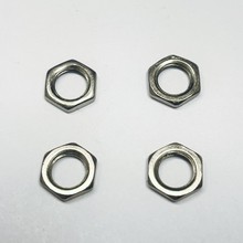 厂家产销GB/T808电子连接器用小特扁细牙六角薄螺母M7-P0.75*10*2