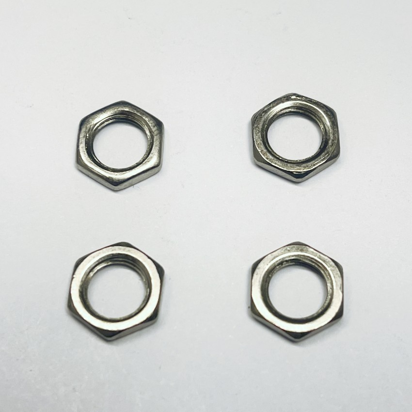 厂家产销GB/T808电子连接器用小特扁细牙六角薄螺母M7-P0.75*10*2