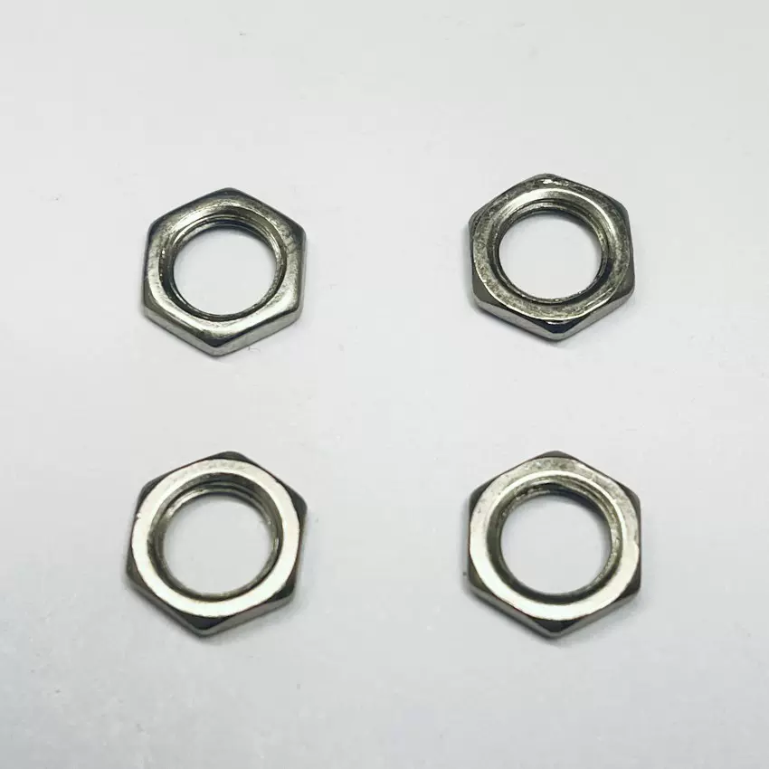 厂家产销GB/T808电子连接器用小特扁细牙六角薄螺母M7-P0.75*10*2