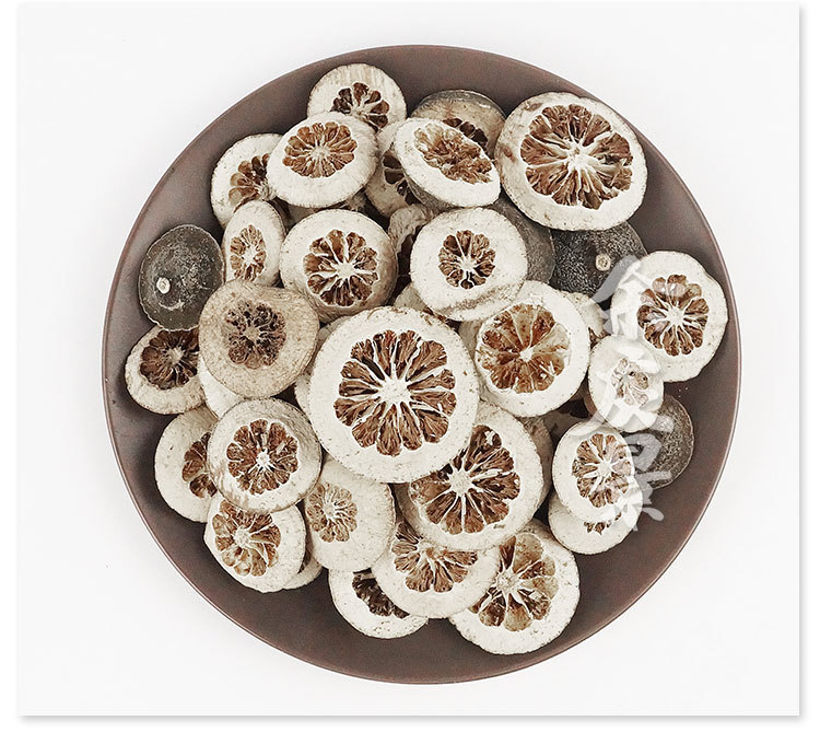 Zhi Qiao Dried Bitter Orange Slices 500g Bulk Traditional Chinese Herb for Culinary and Decoction Use quality and texture