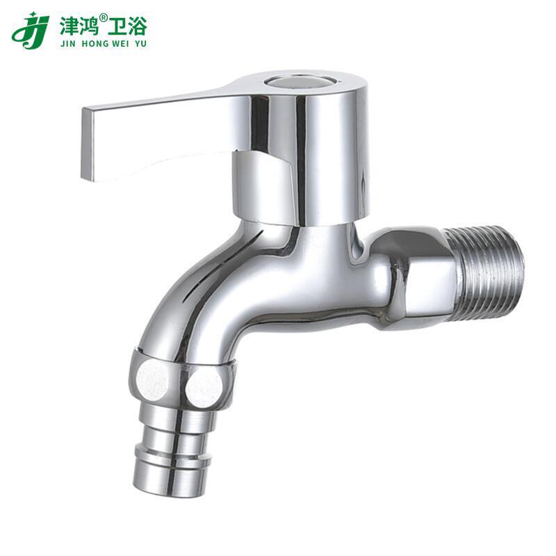 Copper washing machine quick tap one in and two out of the bathroom mop pool extended factory wholesale double head