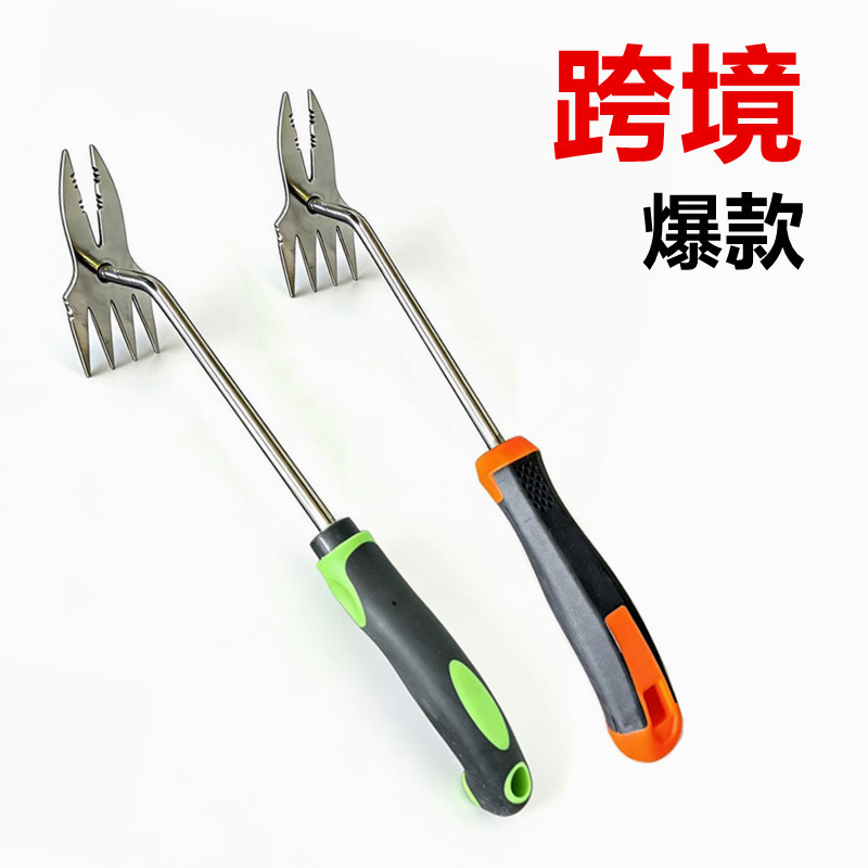 除草神器拔草工具园艺锄草耙子锄头户外农具跨境园林工具一件代发