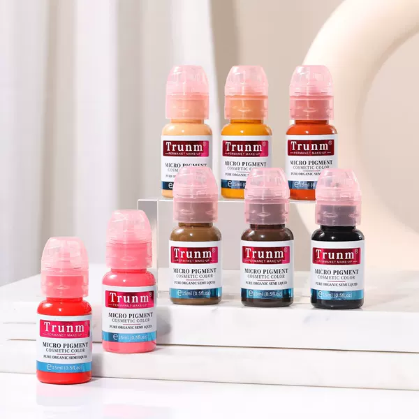 Cross-Border Bestseller Trunm German Plant-Based Tattoo Ink Liquid Line Eyebrow Mist Eyebrow Lip Tint Pigment