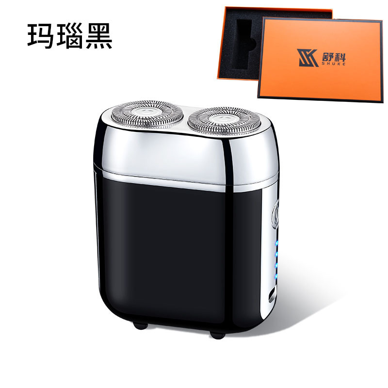 SQ5027 磁気電気シェーバー吊り下げダブルヘッド USB 充電長持ち商用屋外ポータブルシェービング|undefined