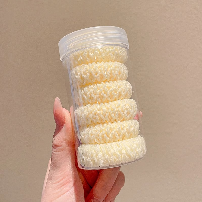 Cuerda de pelo de cola de caballo alta 2025 nuevo tocado de banda de goma duradera de alta elasticidad para mujer lazo para el cabello temperamento cuerda para el cabello accesorios para el cabello