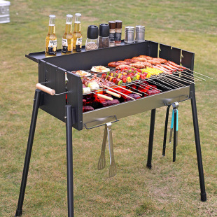 Barbecue Grill Barbecue Grill Outdoor Barbecue Charcoal Courtyard Portable Barbecue Stove Supplies Tools Standard Package Default