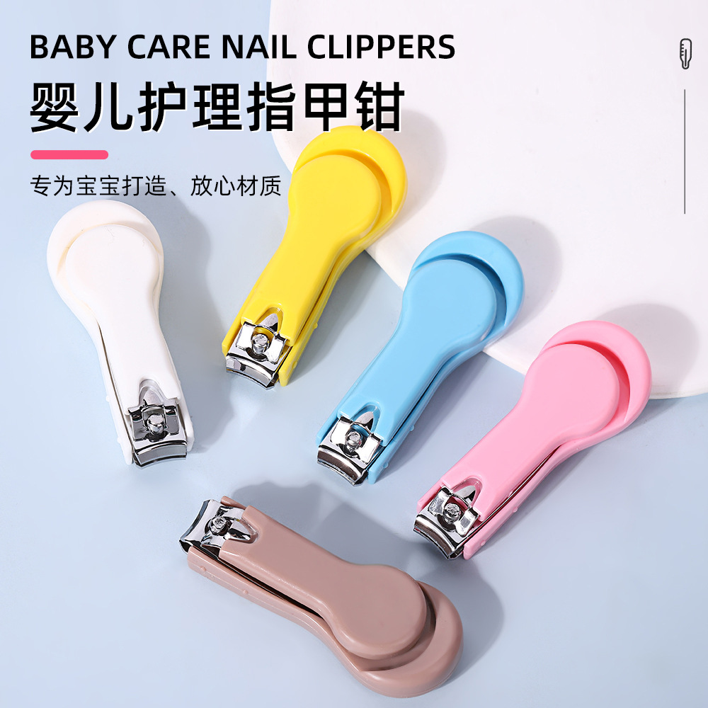 Stainless Steel Nail Clippers for Newborns, Anti-Pinch Nail Clippers for Babies and Kidsren, Nail Care Nail Clippers